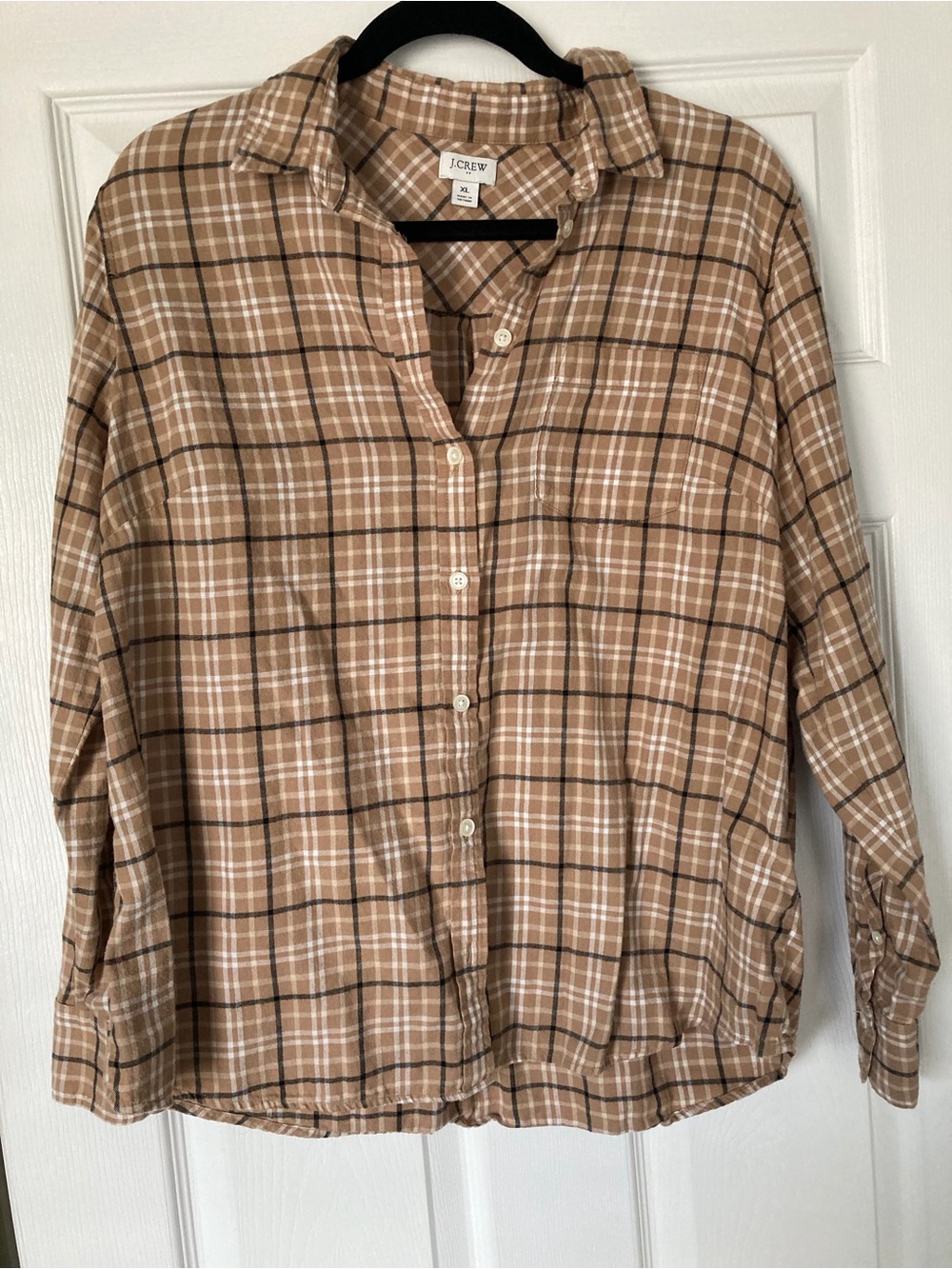 J. Crew Flannel Button-Up Shirt